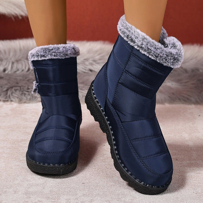 Botas Mujer Invierno Lana Caliente Impermeables