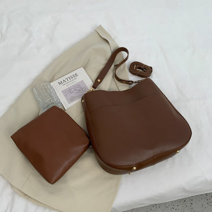 Bolso Bandolera Mujer Piel Imitación Elegante