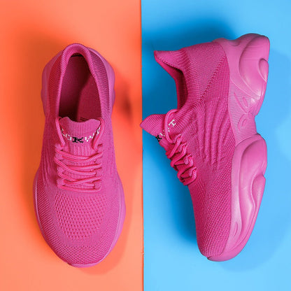 Zapatillas running mujer ligera suela cómoda - Vestiria