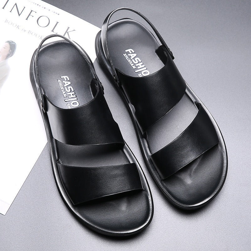 Sandalias Hombre Clásicas Tiras Amplias