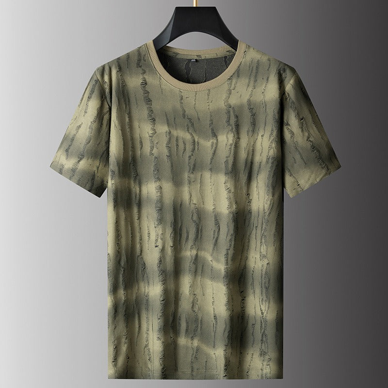 Camiseta casual hombre estampada vintage