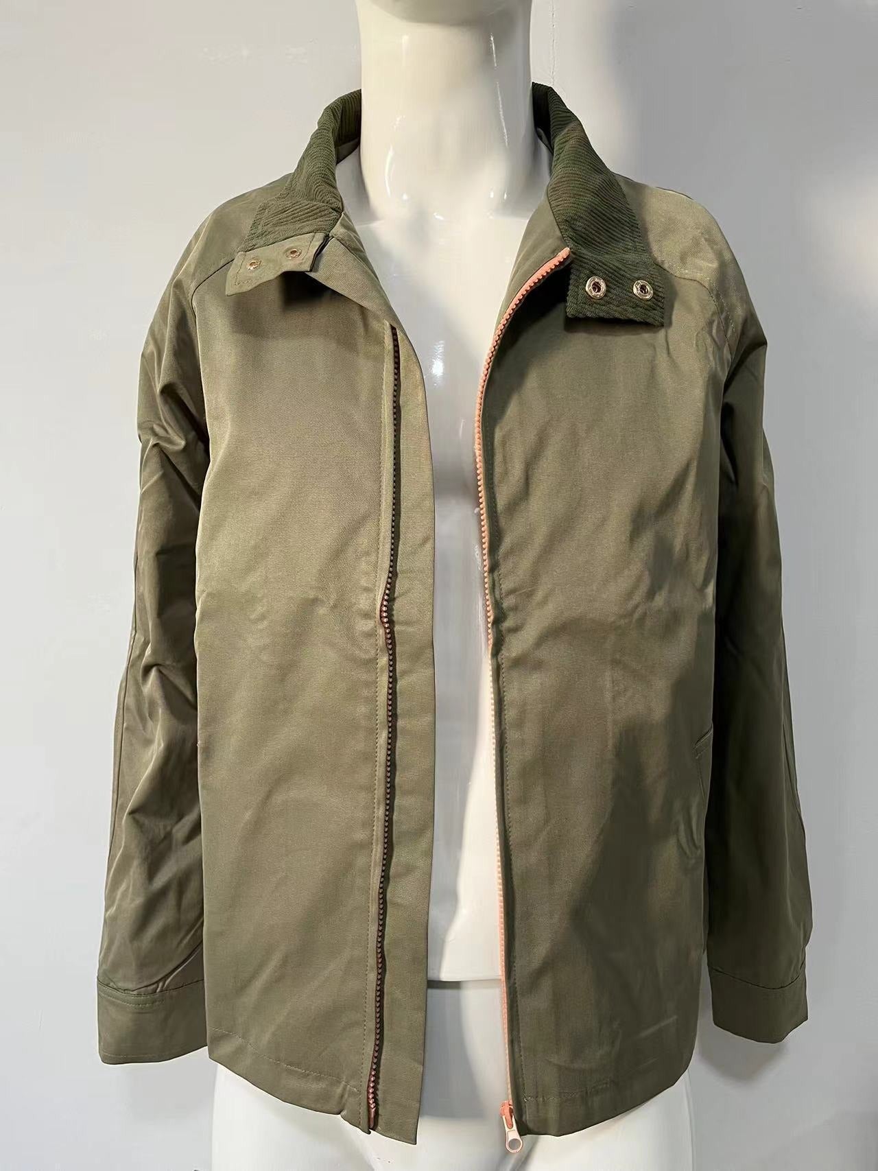 Chaqueta Hombre Cremallera Estilo Streetwear Moderno