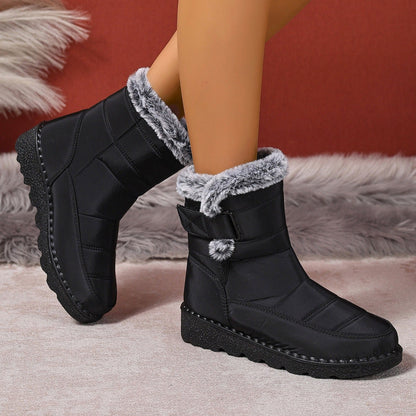 Botas Mujer Invierno Lana Caliente Impermeables