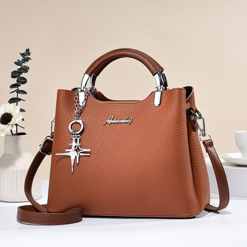 Bolso Mujer Piel Sintética Elegante Colgante