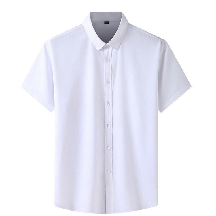 Camisa Hombre Manga Corta Elástica