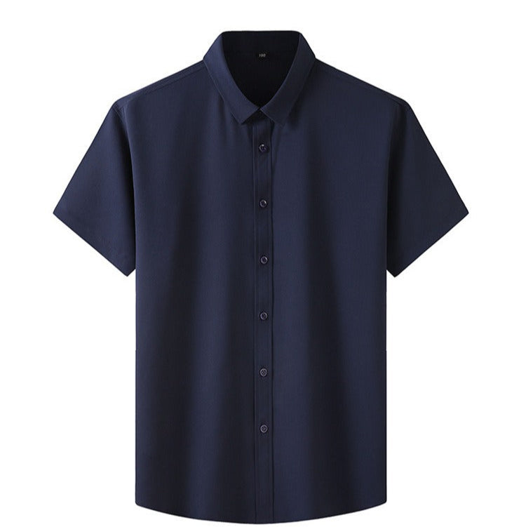 Camisa Hombre Manga Corta Elástica