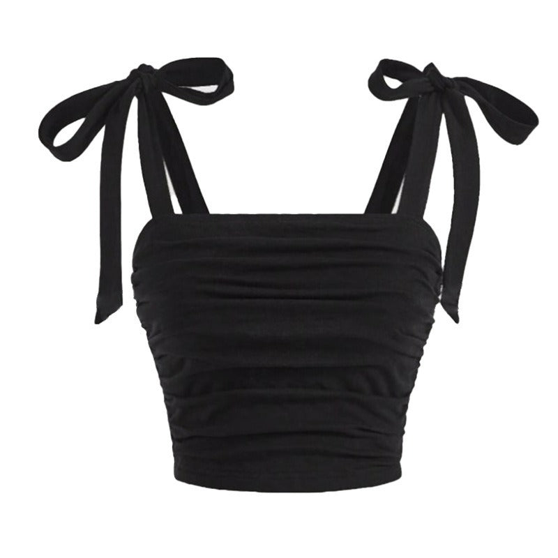 Top de mujer con lazo elegante