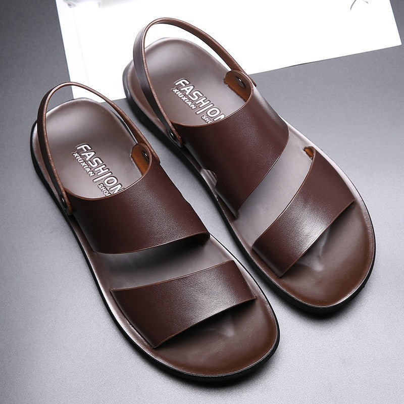 Sandalias Hombre Clásicas Tiras Amplias