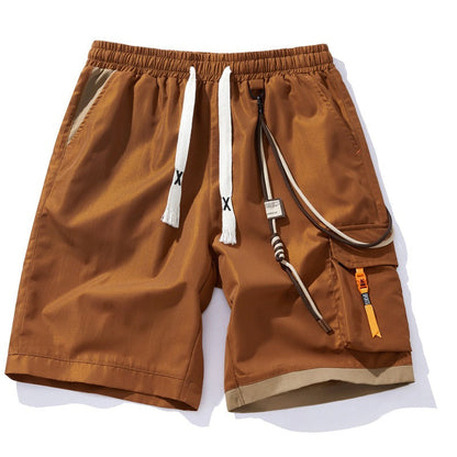 Pantalones cortos deportivos con bolsillo lateral estilo urbano