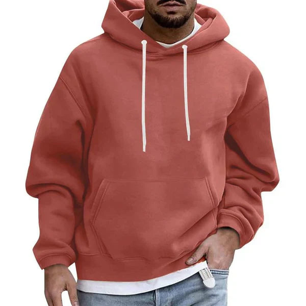 Sudadera Hombre Grande Con Capucha y Cuerda