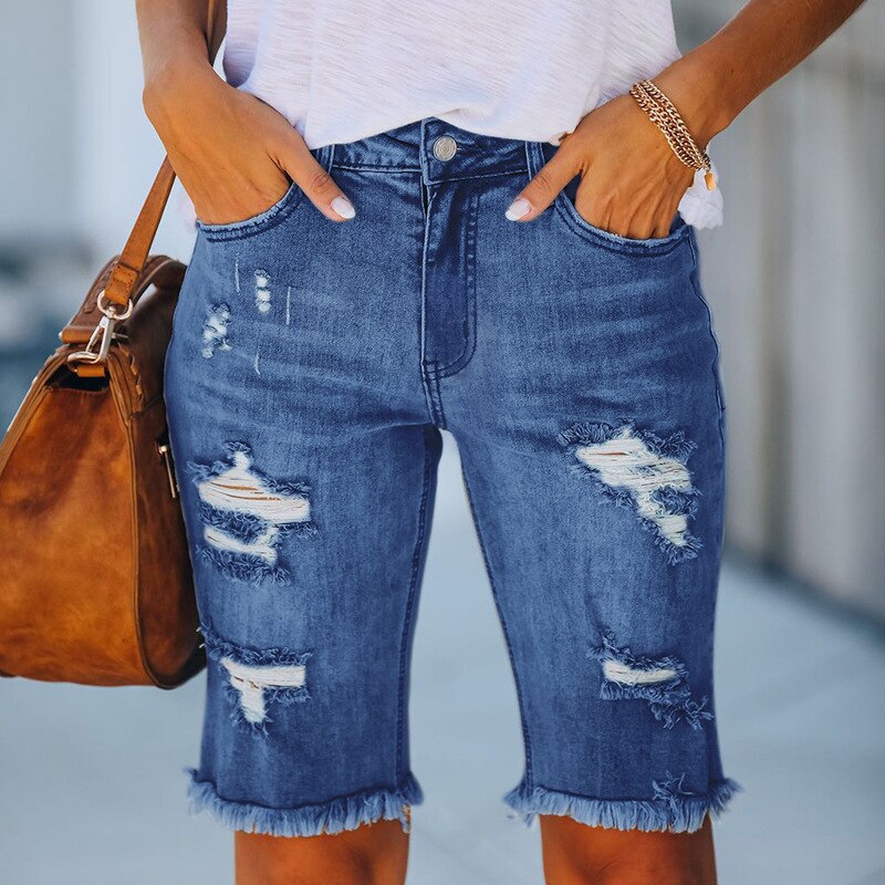 Pantalones Vaqueros Cortos Clásicos