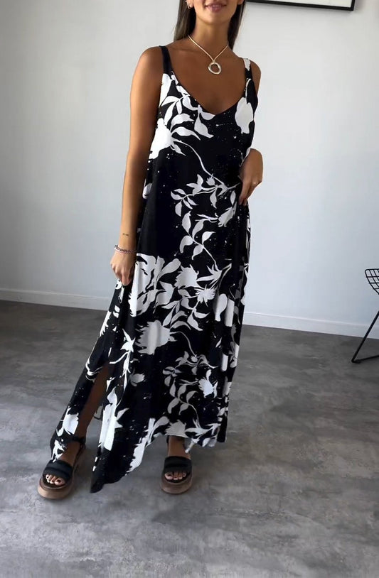 Vestido Estampado Confortable Mujer - Vestiria