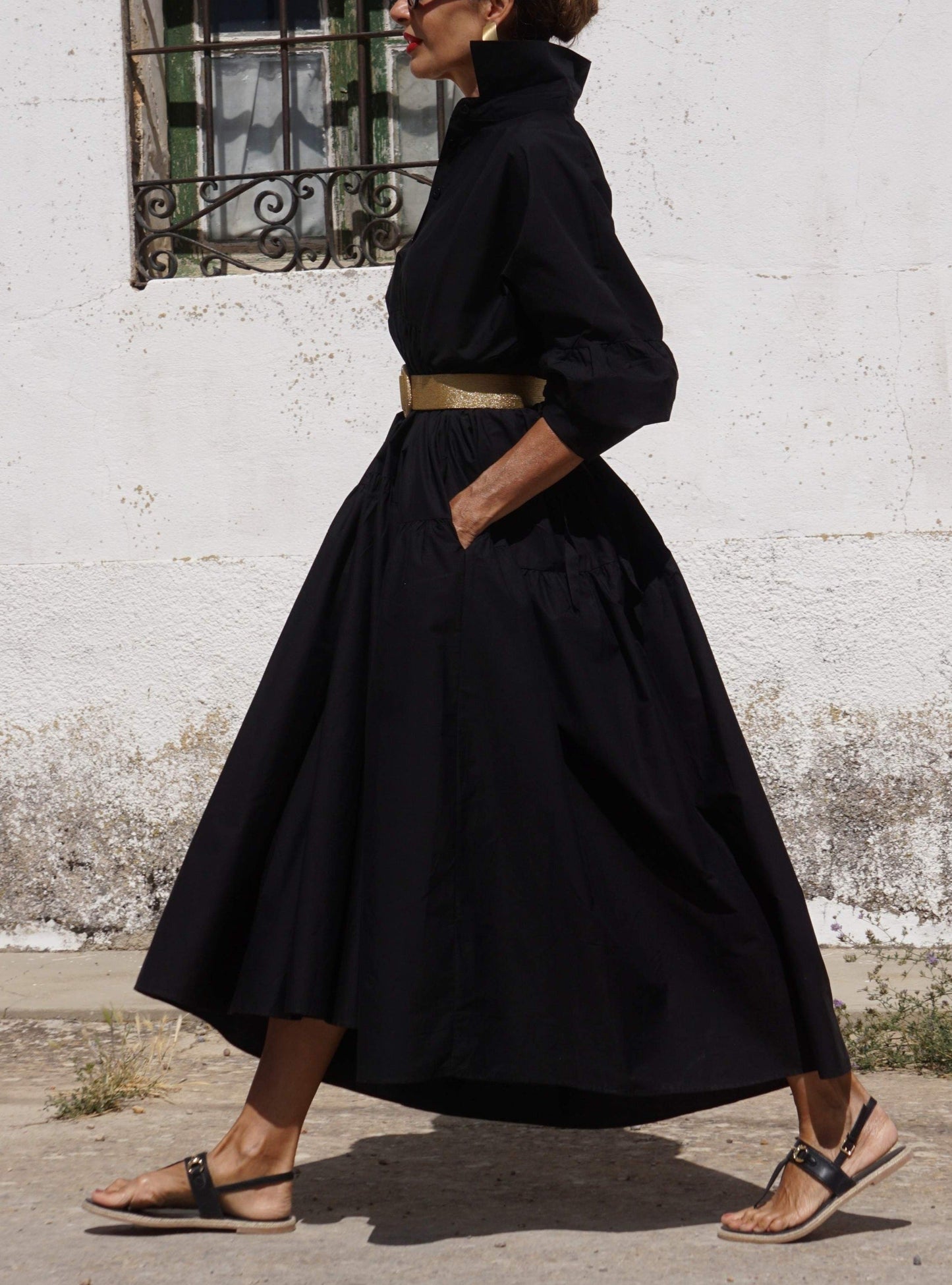 Vestido Noche Elegante Negro - Vestiria
