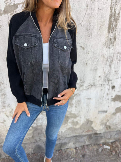 Chaquetón Mujer Cremallera Moda