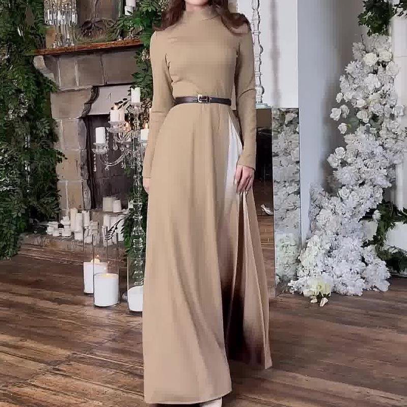 Vestido Mujer Escote Redondo Elegante - Vestiria