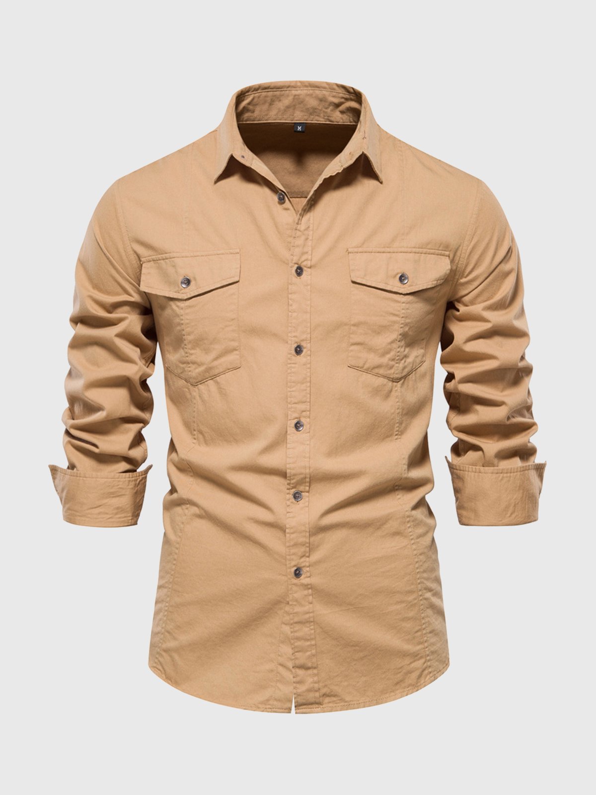 Camisa Militar Manga Larga