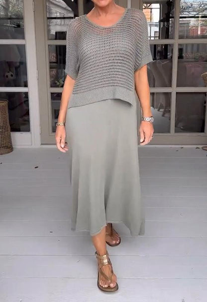 Vestido Mujer Casual Ligero Moderno