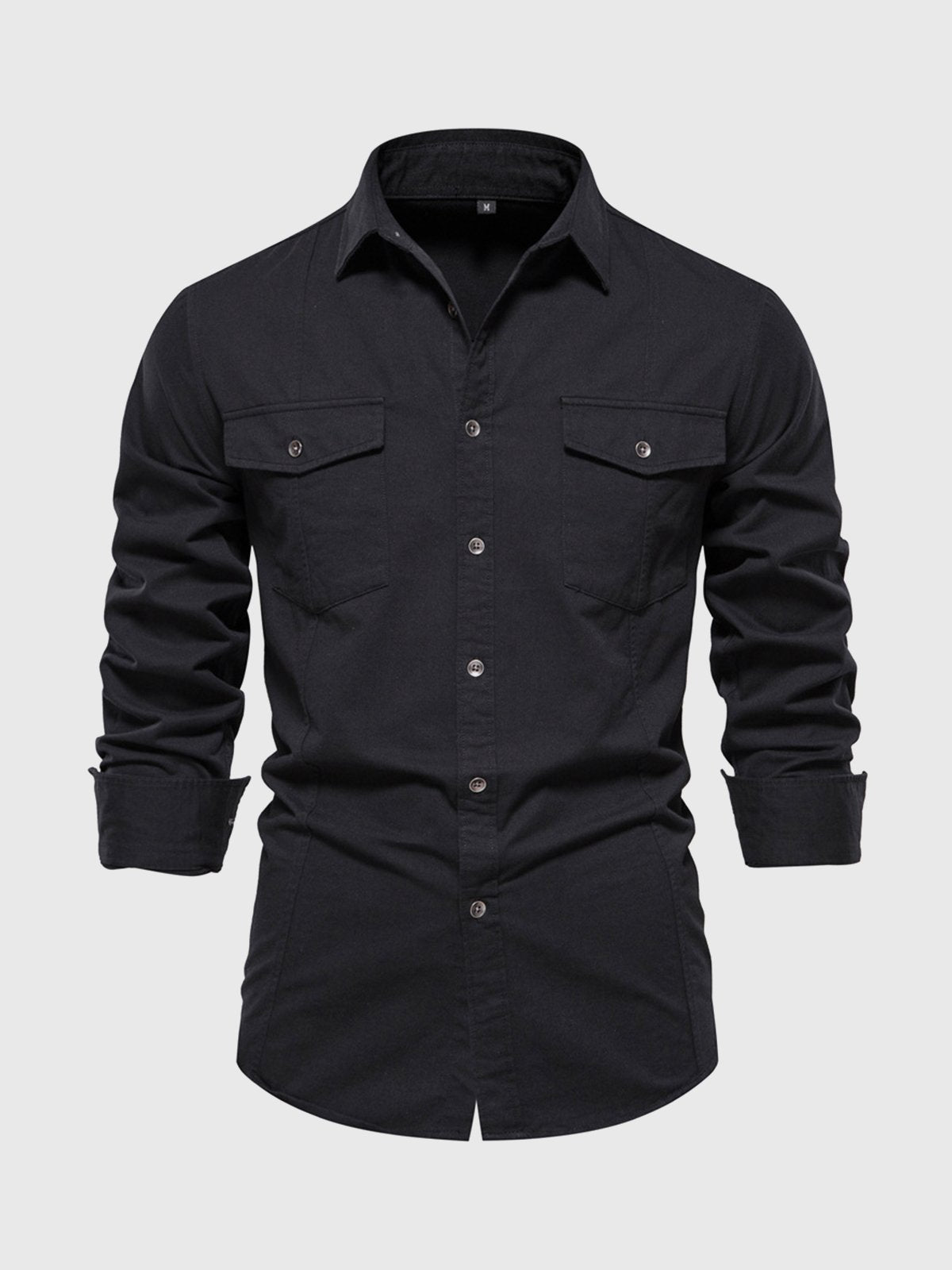 Camisa Militar Manga Larga