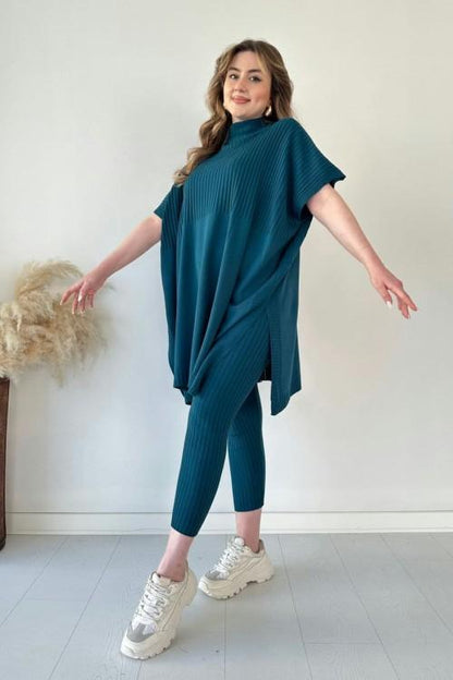 Traje Deportivo Mujer Dos Piezas Elástico