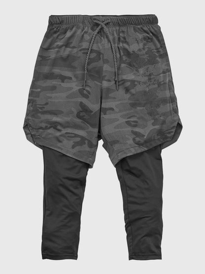 Pantalones Cortos Deportivos 2 en 1