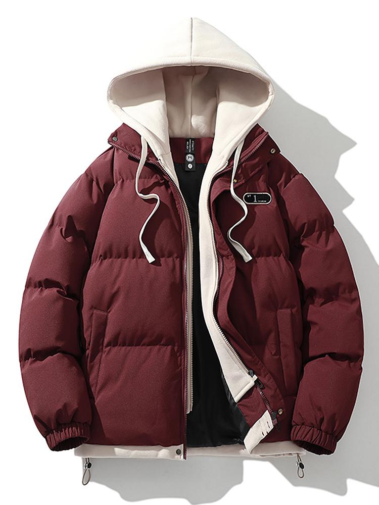 Chaqueta Invierno Acolchada Impermeable Hombre