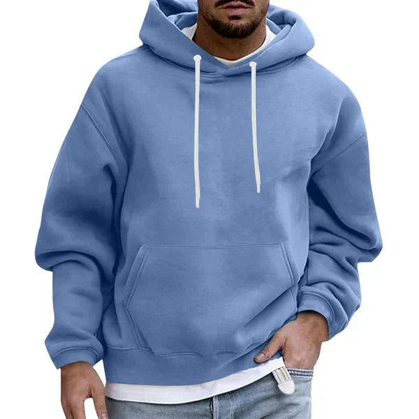Sudadera Hombre Grande Con Capucha y Cuerda