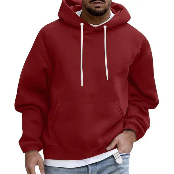 Sudadera Hombre Grande Con Capucha y Cuerda