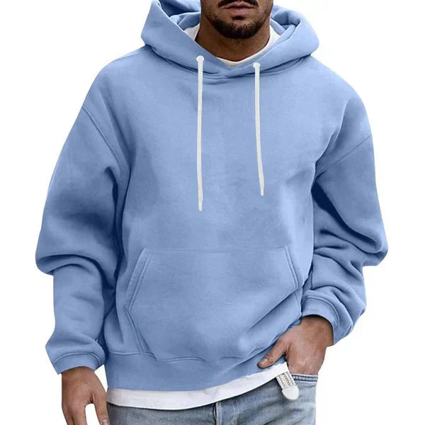 Sudadera Hombre Grande Con Capucha y Cuerda - Vestiria