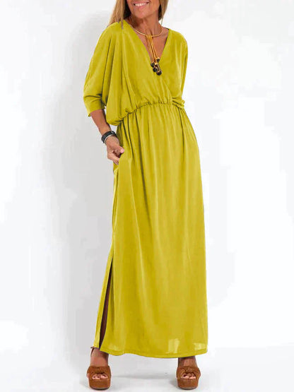 Vestido Ligero con Escote
