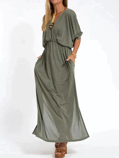 Vestido Ligero con Escote