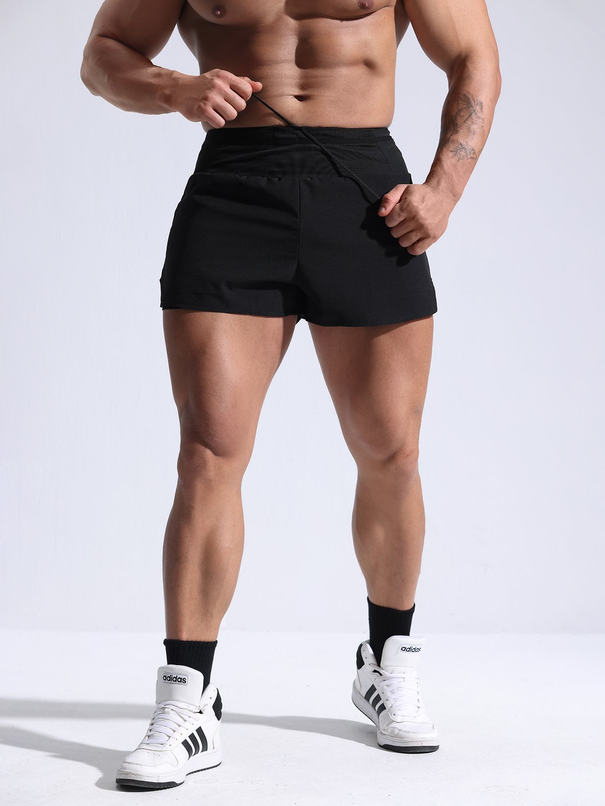 Shorts Deportivos 2 en 1 Impermeable