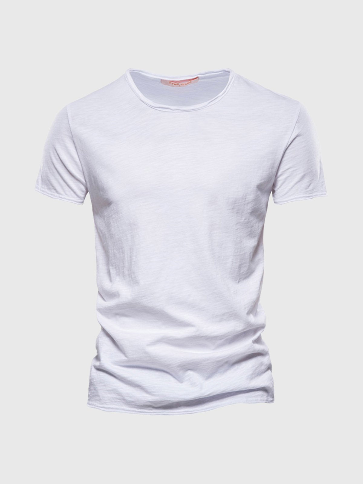 Camisa Algodón Clásica Cuello Redondo
