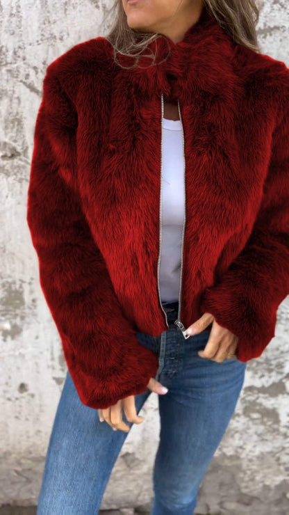 Chaquetilla Piel Suave y Acolchada