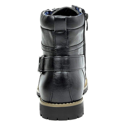 Botas de moto de cuero genuino - Vestiria