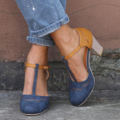 Zapatos Tacón Alto Mujer Estiloso Cómodo
