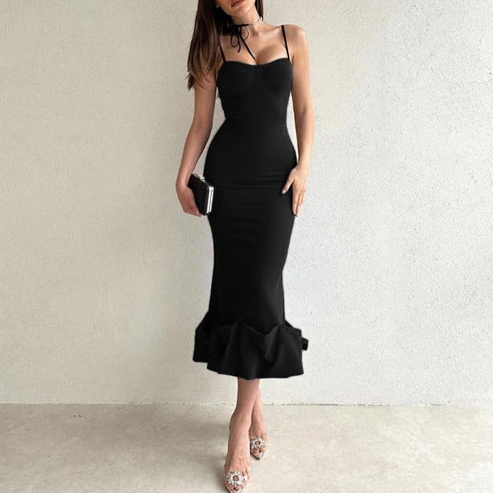 Vestido slip sencillo y elegante - Vestiria