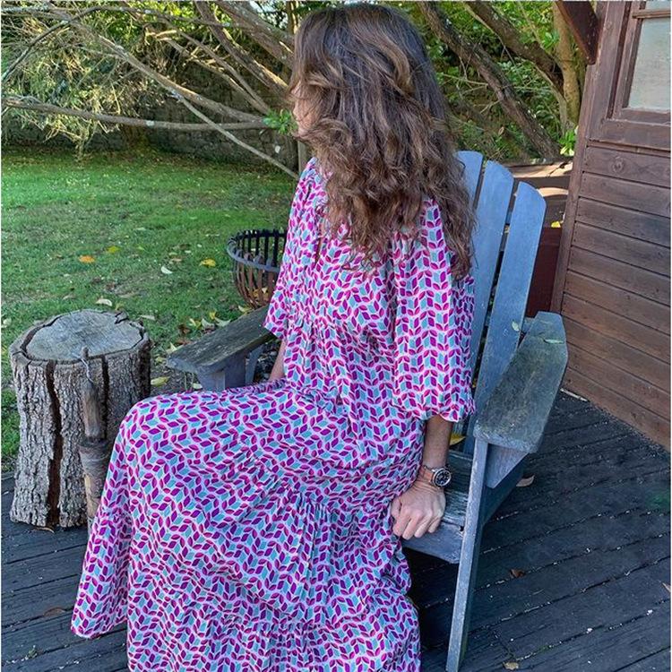 Vestido Maxi Florales Cómodo