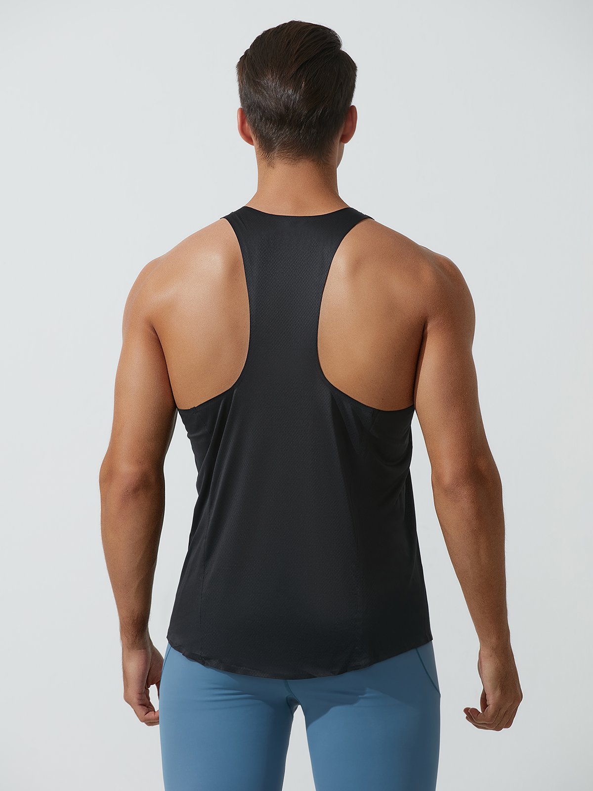 Camiseta Deportiva Estampada Sin Costuras