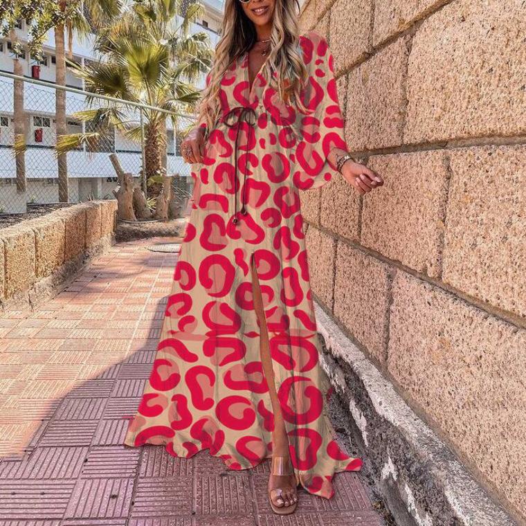 Vestido Maxi Estampado Chic Verano