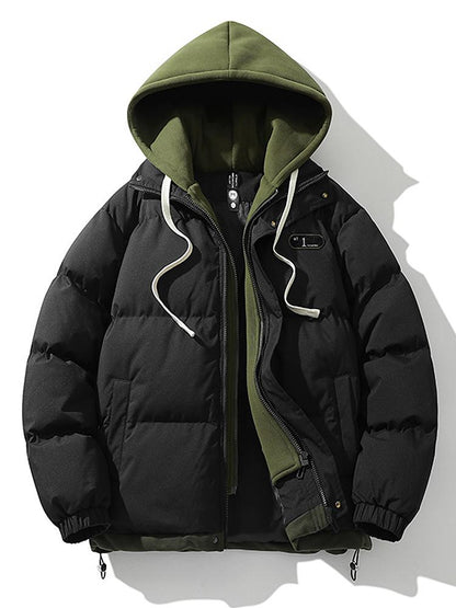 Chaqueta Invierno Acolchada Impermeable Hombre