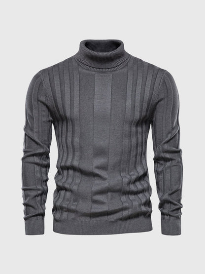 Sudadera Rayas Cuello Alto Hombre