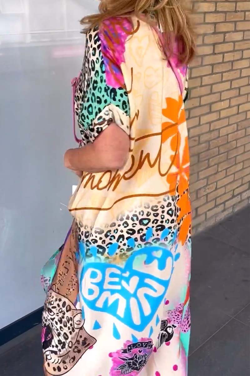 Vestido Leopardo Femenino y Comodo - Vestiria