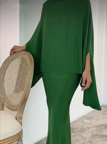 Vestido Estampado Cuentas Chic