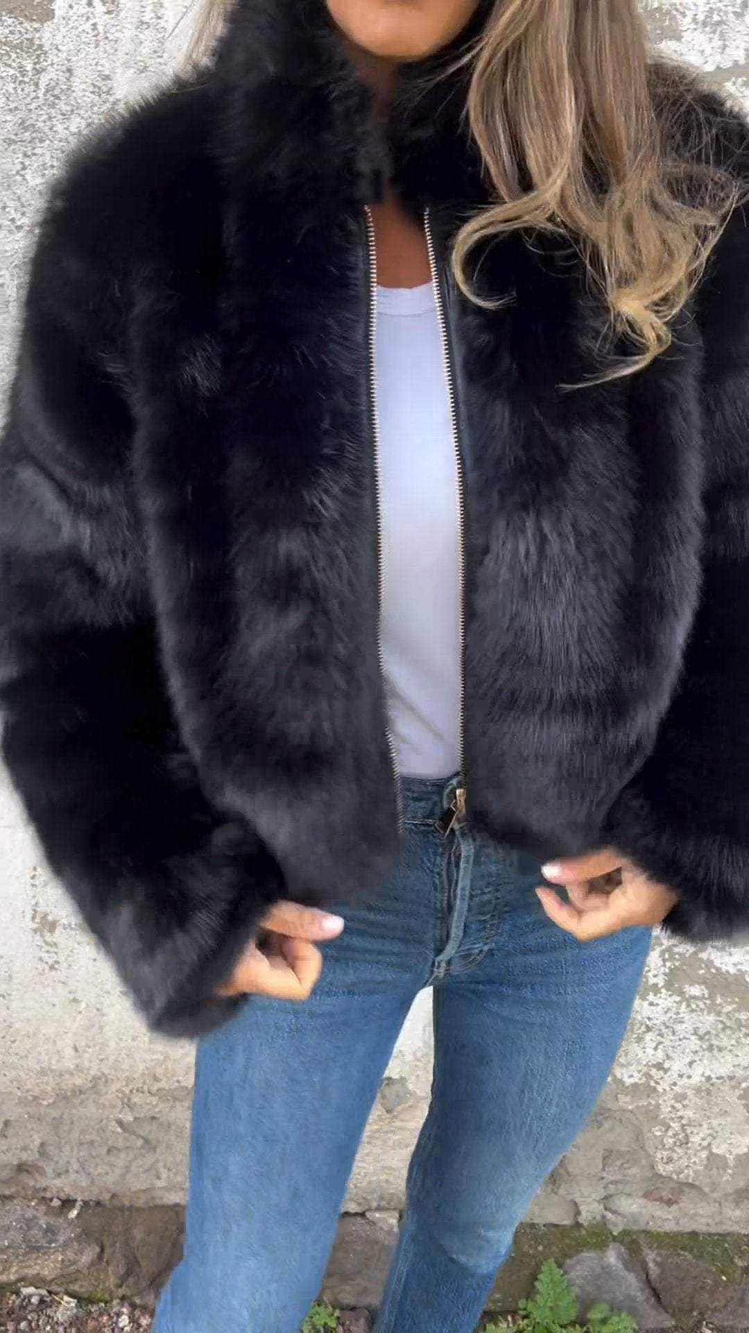 Chaquetilla Piel Suave y Acolchada - Vestiria