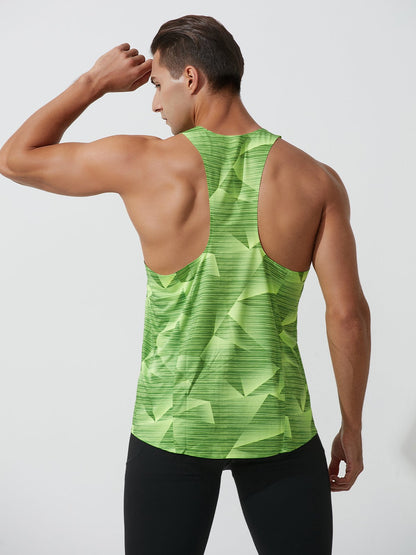Camiseta Deportiva Estampada Sin Costuras