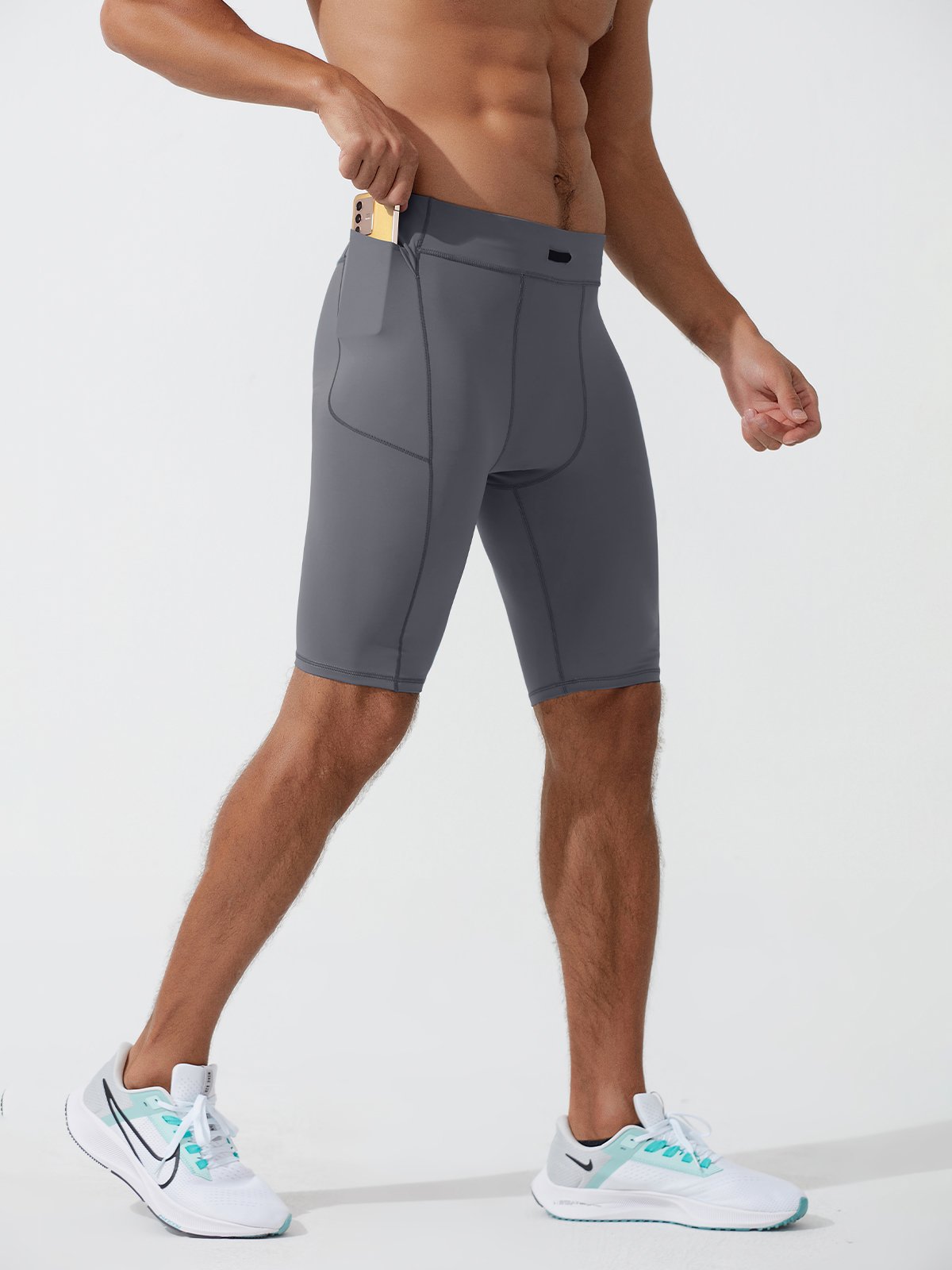 Pantalones Cortos Deportivos Compresión Alta - Vestiria