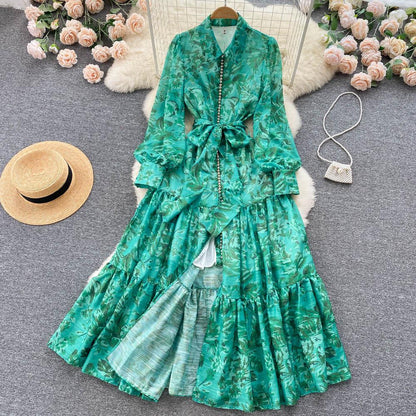 Vestido de Gasas Romanticas