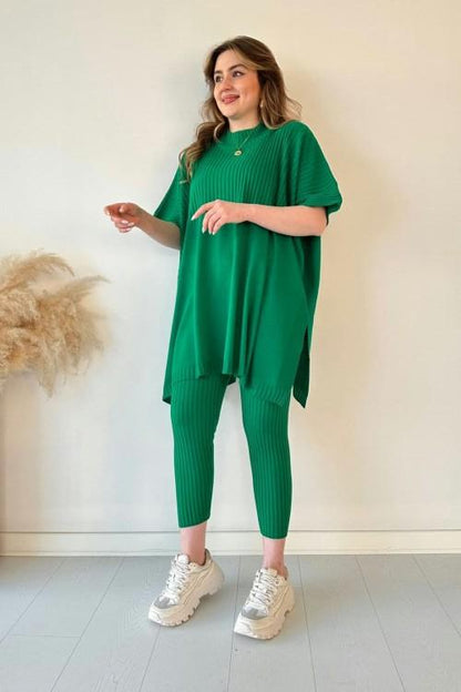 Traje Deportivo Mujer Dos Piezas Elástico