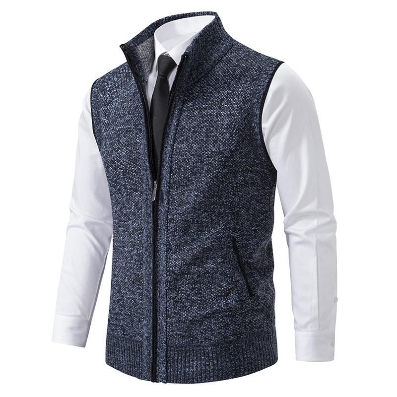 Cárdigan Hombre Punto Cremallera Ajustable - Vestiria