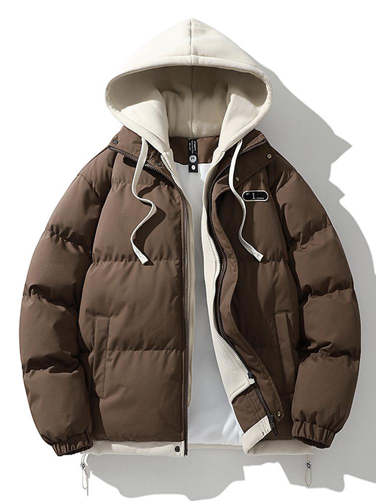Chaqueta Invierno Acolchada Impermeable Hombre